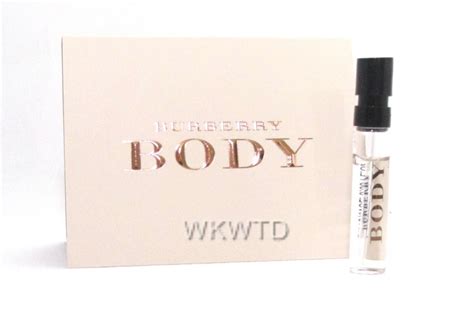 prix du parfum body de burberry|free Burberry body perfume samples.